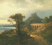 Johann Koler Italian landscape Germany oil painting artist